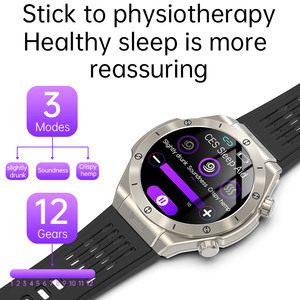 Reloj Inteligente CES <span class=keywords><strong>para</strong></span> el Sueño, con Monitor de Ácido Úrico, ECG, IP67, Llamadas, SOS, Ayuda con un Clic, BH01, Monitor de Frecuencia Cardíaca, Actividad y Sueño - Product Image 3