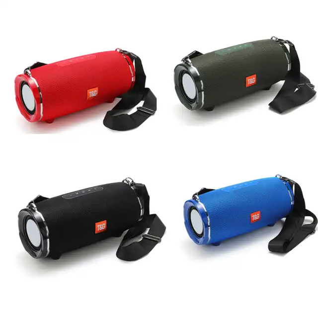 Hot Sales Tg187 Portable Wireless Speaker Column Subwoofer Soundbar Bass Stereo Smart Multimedia Speaker  With Fm Aux Tf Tg U
