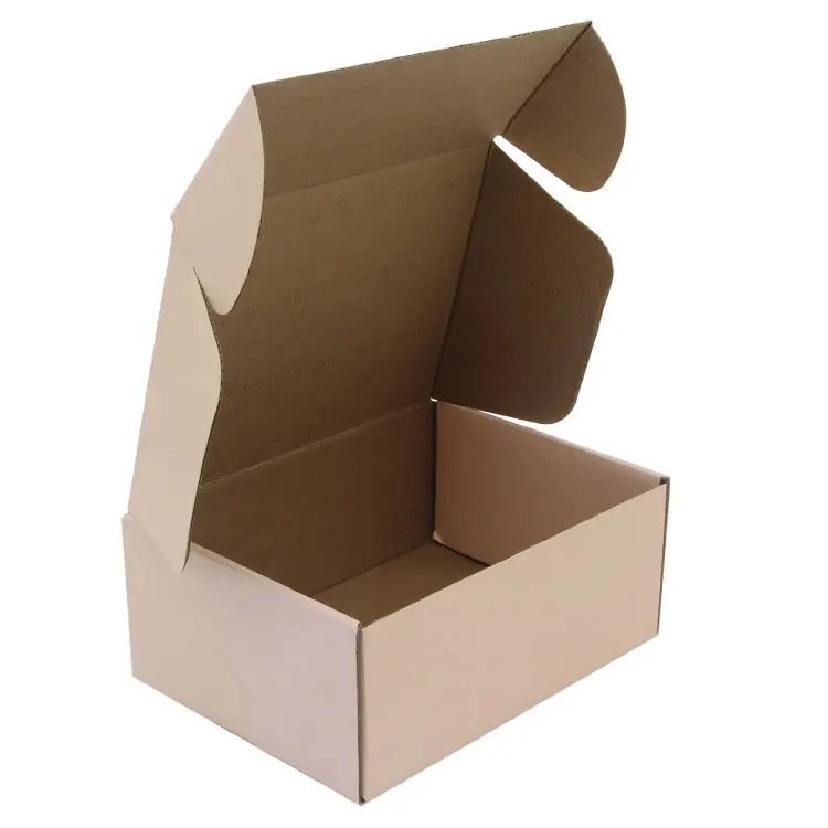 Custom Kraft Corrugated Mailing Shipping Boxes Gift Mailer Packaging Paper Boxes With Logo