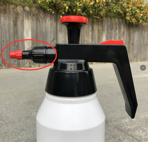 Bouteille de pulvérisation à pression <span class=keywords><strong>d</strong></span>'air manuelle Auto Detailing-Pulvérisateur à pompe portable 1L avec buse réglable - Product Image 4