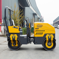 Chine Petit compacteur à rouleaux de 3 tonnes 2 tonnes Tout nouveau rouleau compresseur de construction vibrant