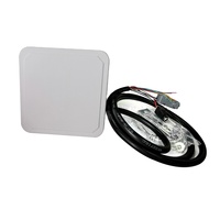 Lector RFID Integrado de Largo Alcance Vanch 4dBi UHF para Control de Acceso, Seguimiento de Activos y Estacionamiento, Frecuencia 860-960MHz, Material ABS