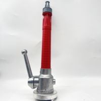 Buse de bouche d'incendie en alliage d'aluminium Accessoire pratique pour la lutte contre l'incendie avec tuyau d'incendie et équipement de tuyau de branche