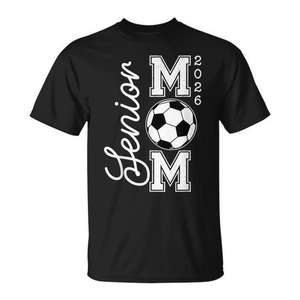 Camiseta de fútbol para mamá senior 2026, regalo de graduación para mamá, clase de 2026 - Product Image 1