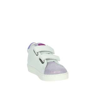 Baskets Falcotto pour filles, blanches, en toile, avec motif lapin et fermeture Velcro, Wisteria - Product Image 5