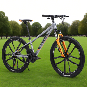 Fabricant chinois de vélos, cadre en acier, <span class=keywords><strong>VTT</strong></span> pas cher, 21 vitesses, <span class=keywords><strong>26</strong></span> <span class=keywords><strong>pouces</strong></span>, photos de vélos de montagne - Product Image 1