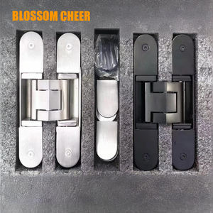 أجهزة عالية الجودة ثلاثية الأبعاد قابلة للتعديل ، باب ساتان للفنادق ، مفصلات مشروع داخلية متينة حديثة - Product Image 3