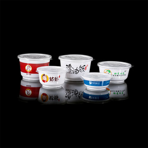 Disposable Thickened PP Plastic Soup Bowl Round <b>Takeaway</b> <b>Container</b> Heat Resistant White 10.4g Fast Food Bowl - Product Image 3