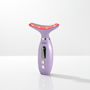 High Quality 4 Modes Facial <b>Neck</b> <b>Massager</b> Heating Vibration Tool <b>Neck</b> Lifting Beauty Instrument Reduce Double Chin - Product Image 3