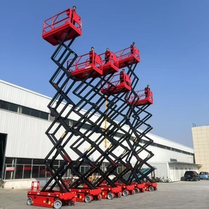 ミニ4m、6m、8m、10m、12m、14m、16m電動シザーリフトプラットフォーム自走式小型シザーリフトプラットフォーム - Product Image 5