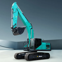Ekskavator Crawler SWE335F Merek Terkenal China, Bucket 1.7 m³, Ekskavator Pertambangan dengan Harga Pabrik