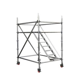 Good Quality Cheap Industrial Steel Frame Scaffold for Construction Ladder Scaffolding EN12810 Certified 5 Year Warranty - Product Image 1