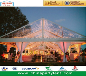 เต็นท์หลังคาใสแบบกำหนดเองจากโรงงาน ขนาด 10ม. x 25ม. สำหรับงานเทศกาล รองรับได้ 100 ที่นั่ง ราคาประหยัด - Product Image 2