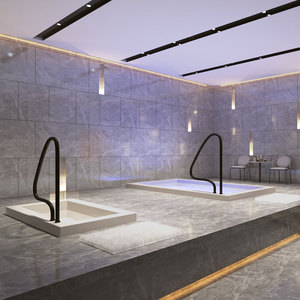 Fábrica personalizada todo en un proveedor de piscinas entretenimiento interior bañera de hielo fibra de vidrio nadar spa <span class=keywords><strong>gimnasio</strong></span> escuela caliente frío <span class=keywords><strong>Piscina</strong></span> de inmersión - Product Image 4