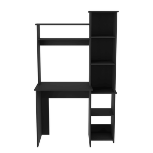 DB Logan Five Cubbies Bureau d'ordinateur avec finition wengue noire - Product Image 6