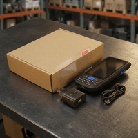 Computadora de Mano Industrial PDA con Escáner de Códigos QR 2D, Terminal de Recopilación de Datos Móvil Android para Gestión de Almacenes y Logística
