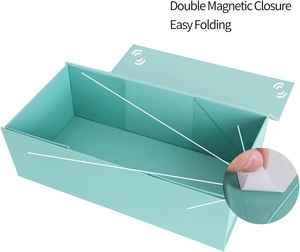 Boîte à chaussures transparente pliable en acrylique, vitrine pour objets de collection et organisation - Product Image 3