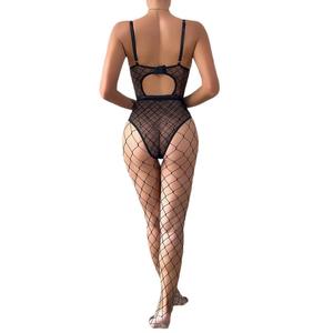 <span class=keywords><strong>Lingerie</strong></span> sexy européenne et américaine Bestsellingr Mesh Paneled-Body transparent à <span class=keywords><strong>dos</strong></span> <span class=keywords><strong>nu</strong></span> avec découpe tentante - Product Image 5