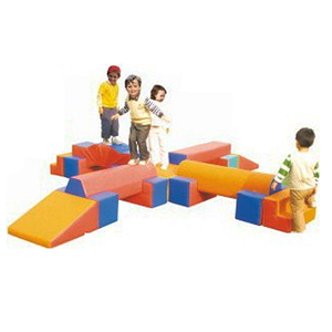 Piscine à balles en mousse souple pour enfants, équipement de sol souple, blocs d'escalade pour bébés, jeux doux - Product Image 2