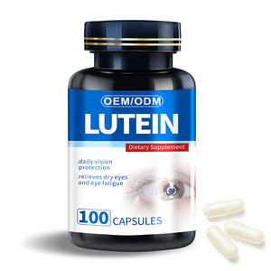 Luteina capsule zeaxantina naturale antiossidante Carotene selvatico coltivato in polvere per la salute degli occhi e visivo - Product Image 3