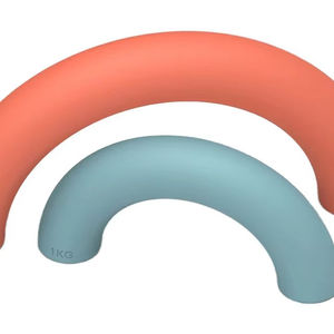 Wholesale Custom Premium Quality Durable Non-Slip Silicone 2KG Semicircle <b>Dumbbells</b> for Strength Training - Product Image 5