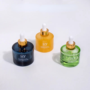 Mỹ phẩm thủy tinh nhỏ giọt sương giá Essencial dầu bao bì Nước hoa đóng gói in logo làm cho chai màu 30ml 50ml - Product Image 6