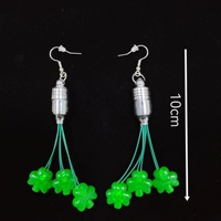 Boucles d'oreilles Saint Patrick à LED clignotantes pour fête et événement, directement de l'usine, idéales pour le festival irlandais