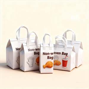 Emballage personnalisé pour pain et biscuits, résistant à l'humidité, isolé, biodégradable, design jetable, sac non tissé - Product Image 1