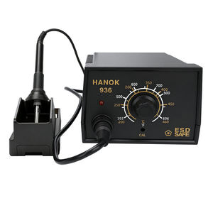 Estación de Soldadura Industrial Baozun con Temperatura Ajustable 110V-240V, Punta Cónica Analógica 2C de Precisión para Fabricación - Product Image 1