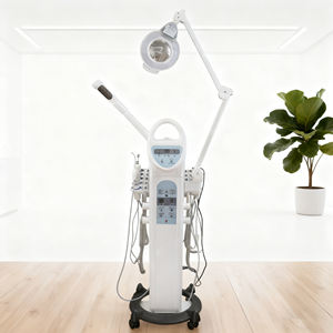 Appareil de soin de la peau multifonctionnel 9 en 1 pour le nettoyage du <span class=keywords><strong>visage</strong></span>, la dermabrasion, l'exfoliation, type sur pied avec prise US/EU pour le soin du <span class=keywords><strong>visage</strong></span> - Product Image 1