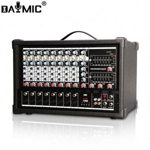 Mezclador de Audio Profesional de 8 Canales con Caja Amplificadora de Potencia para DJ, Hogar, KTV y Espectáculos - Product Image 3