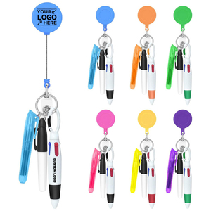 Nurse Badge Holder Set with Retractable Reel <b>ID</b> Clip for Healthcare Professionals Medical Name <b>Tag</b> Holder - Product Image 1