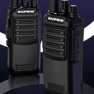 Walkie Talkie UHF BFLF-E80 de 5W, 400-480MHz, 16 Canales, Resistente al Agua IPX-1, Radio Bidireccional de Largo Alcance - Product Image 1