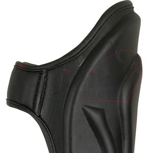 Protector de Espinilla de MMA Termomoldeado de Cuero Artificial de Alta Calidad, Color Negro, Logotipo Personalizado, Protector de Espinilla de Muay Thai Hecho a Medida - Product Image 6