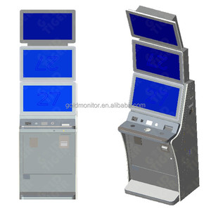 2025 Cổ Phiếu Có Sẵn 27 Inch Ba Màn Hình Kim Loại Video Trò Chơi Máy Cho Vui Chơi Giải Trí Trò Chơi - Product Image 6