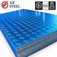Plaque d'aluminium à motif damier 6061 à 5 barres, bon marché, du fabricant