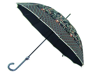 Parapluie automatique droit pour dame