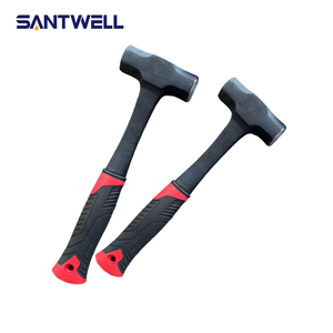 Vente en gros de marteaux octogonaux multifonctionnels à manche en fibre de verre |   Outils de frappe manuels pour le travail du bois et la construction - Product Image 1