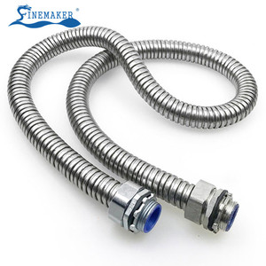 SineMaker - Conducto Flexible de Acero Inoxidable, Diámetro Interior de 4-64 mm, Impermeable, Retardante de Llama, Funda de Protección para Cables - Product Image 2