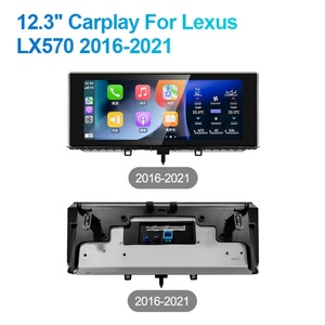 Navihua Car Radio 12.3 Inch Carplay GPS Navigation Multimedia Video <b>Player</b> Display Screen Car Audio for Lexus LX570 2016-2021 - Product Image 2