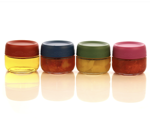 Pot en verre rond transparent de 60 ml avec couvercle à vis pour confiture ou <span class=keywords><strong>caviar</strong></span> - Product Image 1