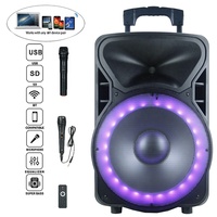 Sistema de Sonido Profesional para DJ con Subwoofers Inalámbricos, Karaoke, Control Remoto, Soporte para Tarjeta de Memoria, Carcasa de Plástico, Compatible con Computadora