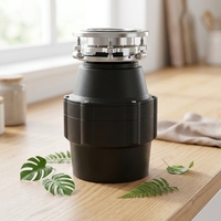Pengolah Sampah Dapur Chenkai Electrical CK-BLE-550 Bahan Stainless Steel untuk Wastafel Rumah Tangga dengan Motor BLDC Kontinu 0.75HP 3500 RPM