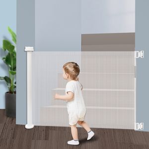Probebi SG008 porte pour bébé fournitures porte rétractable en maille <span class=keywords><strong>de</strong></span> sécurité pour chiens porte d'escalier enroulable - Product Image 6
