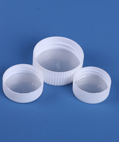 Bouteille de capsule PEHD blanche personnalisée de 15ml 20ml 30ml 60ml 80ml 100ml 120ml avec bouchon à vis