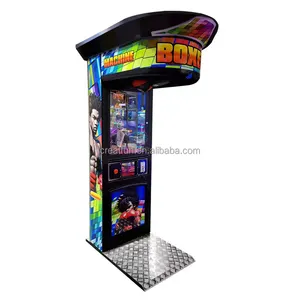 Coin Operated Sport Boxer Punch Bag Arcade Big Boxing Punching Electronic Game Machine