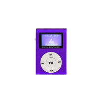 Lecteur MP3 portable en métal avec clip, écran 1,1 pouce, Bluetooth 5.0, carte TF, enregistreur vocal, radio FM, pour étudiants et sportifs