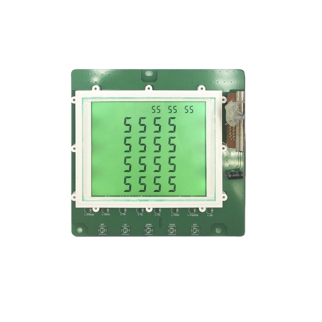 Low Power Small Custom Made Monochrome LCD Display TN STN HTN FSTN VA Segment LCD Display Y for Instrument Panel