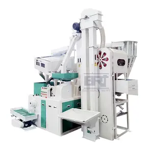 Combined Small Rice Mill For Sale Vibratory Screen Mini Auto Rice Mill in Nepal