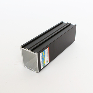 Perfiles de aluminio de extrusión de rieles de <span class=keywords><strong>puerta</strong></span> <span class=keywords><strong>corredera</strong></span> negros con revestimiento en polvo <span class=keywords><strong>para</strong></span> guía de <span class=keywords><strong>puerta</strong></span> corrediza - Product Image 5